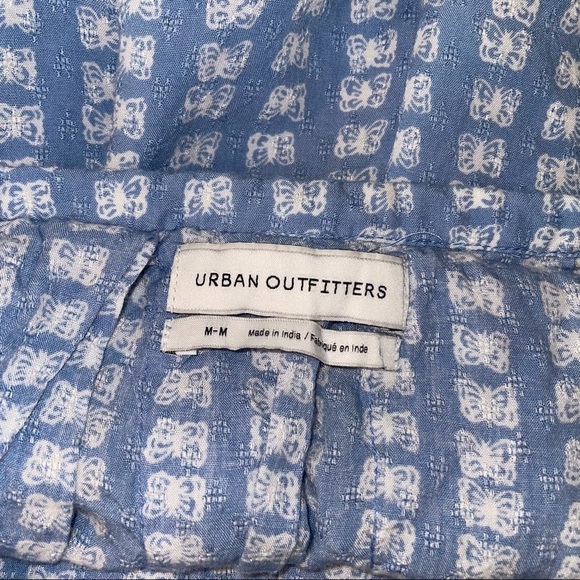 Urban Outfitters Cecile Pleated Mini Skirt Butterfly Print - Picture 7 of 8